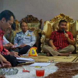 Pertemuan yang dilakukan Melawi untuk mempersiapkan diri mengikuti Poprov Kalbar di Sintang tahun 2018 mendatang---Dedi Irawan