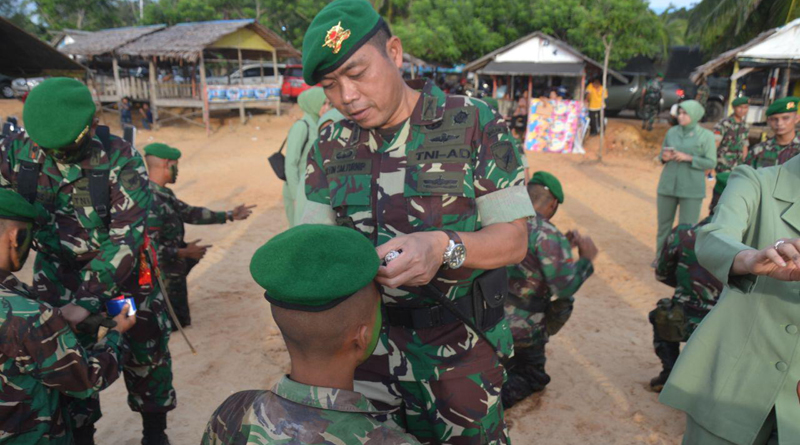 Permalink ke 295 Prajurit Melakukan Upacara Tradisi Pembaretan  TNI AD
